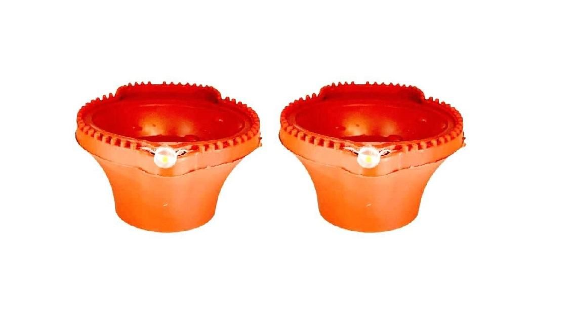 Floating LED Diyas with Water Sensor | Festive Ambient Glow Lamps, (Pack of 6/12/18/24)