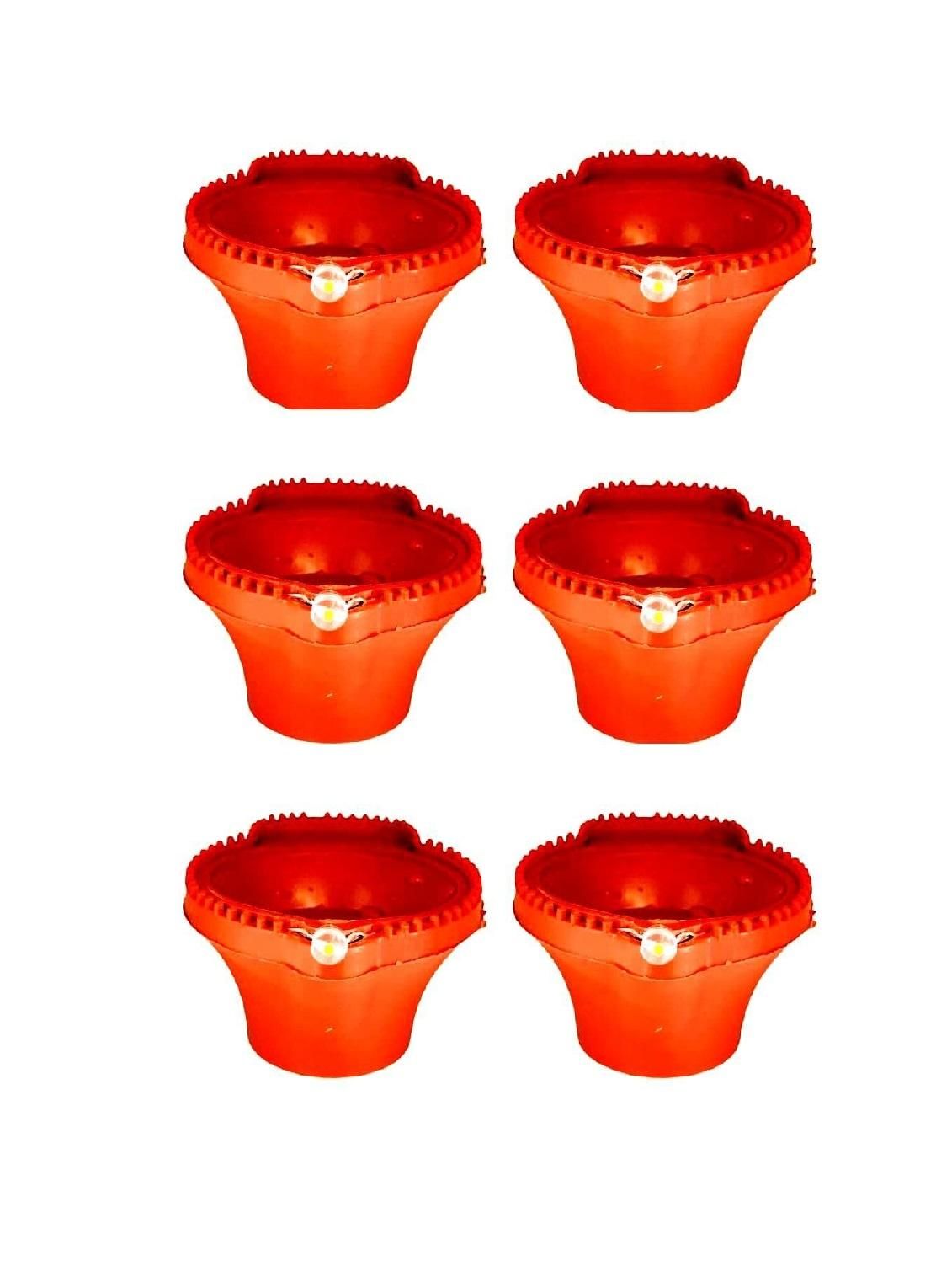 Floating LED Diyas with Water Sensor | Festive Ambient Glow Lamps, (Pack of 6/12/18/24)